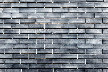 Silver vintage brick wall