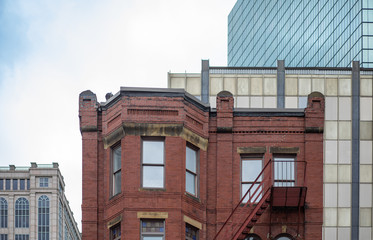 old building in the city