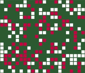 Color mosaic. Colorful background. Abstract seamless pattern. Vector illustration.