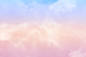 cloud background with a pastel colour
