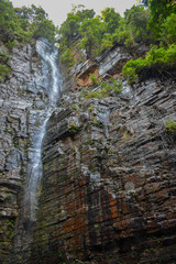 Dindefelo waterfalls, senegal, nature and fantastic landscapes. © Andrea