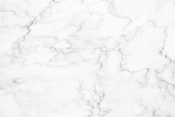 Obraz premium natural White marble texture for skin tile wallpaper luxurious background. Creative Stone ceramic art wall interiors backdrop design. picture high resolution.