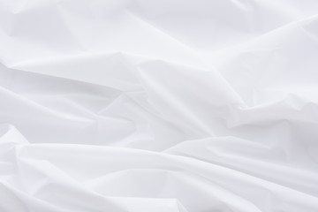 Obraz premium natural fabric linen texture for design. sackcloth textured. White Canvas for Background.. Image has shallow depth of field. satin fabric background.