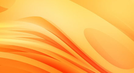 Abstract background with colorful gradient. Vibrant graphic wallpaper with stripes design. Fluid 2D illustration of modern movement.