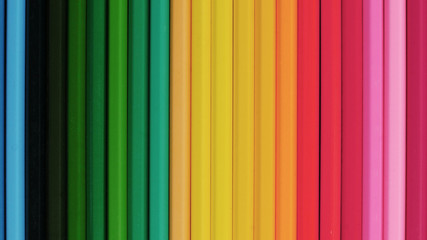 color pencils. colorful gradient as a spectrum background picture