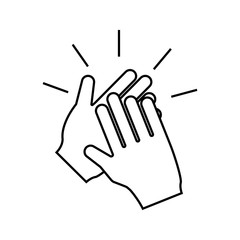 Applause, Clapping icon vector