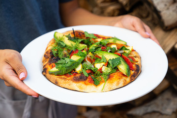 veggie pizza