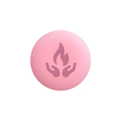 Fire -  Modern App Button