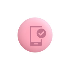 Veried Device -  Modern App Button