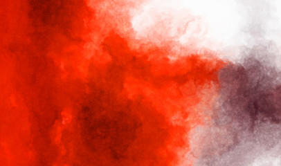 Watercolor painted background. Abstract Illustration wallpaper. Brush stroked painting. 2D Illustration.