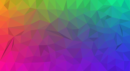 abstract geometric rainbow background