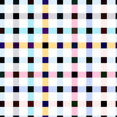 Tartan fabric texture