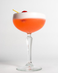 clover club raspberry craft cocktail