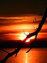 zachód słońca © Krzysztof
