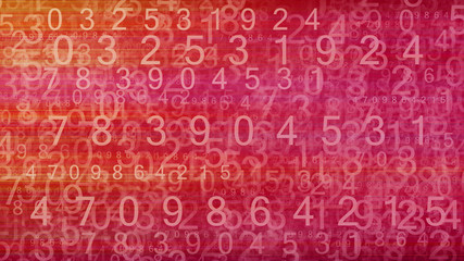 Numbering pattern texture background wallpaper