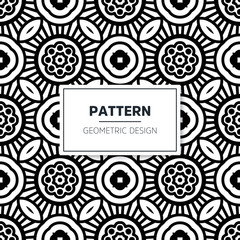 Seamless mandala islamic pattern. Vintage elements