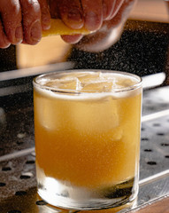 craft cocktail whiskey sour