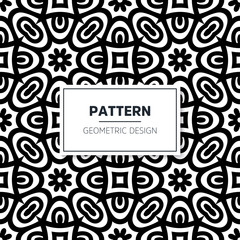 Seamless mandala islamic pattern. Vintage elements