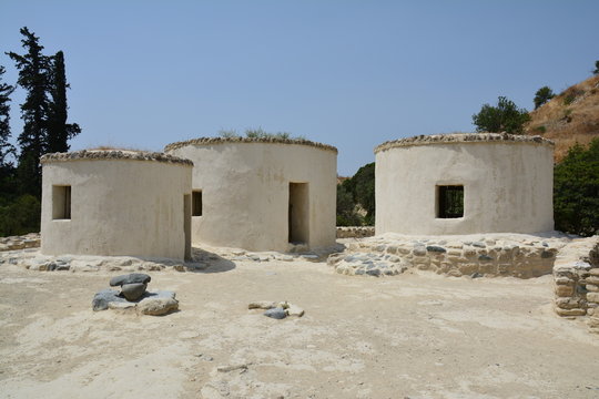 Sites archéologique Choirokoitia Chypre