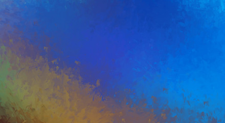 Brushed Painted Abstract Background. Brush stroked painting. Strokes of paint. 2D Illustration.
