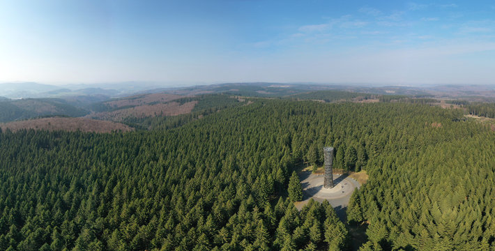 L&ouml;rmecketurm im Naturpark Arnsberger Wald, Sauerland