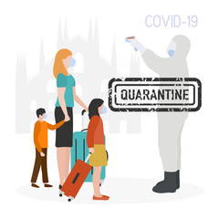 Coronavirus Quarantine Infected Tourist Pandemic