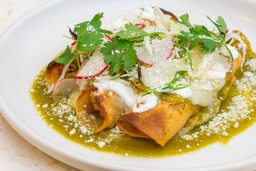 rolled tacos taquitos