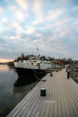 The port on kastellholmen, Stockholm City.