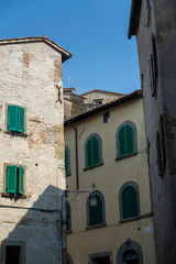 Fototapeta na wymiar Anghiari, old city in Tuscany, Italy
