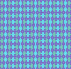 Easter day Argyle. Pattern Scottish cage