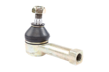 Car tie rod end isolated on a white background