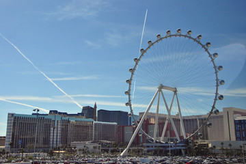 Skyline of Las Vegas at day, Nevada, USA, America © Andy Evans Photos