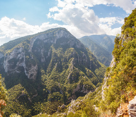 Mountains summer landscape. Macedionia. Greece.