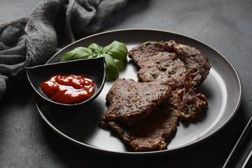 Grilled premium rib eye steak