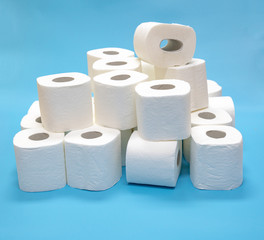 toilet paper supplies for the coronavirus pandemic covid- 19