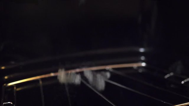 Ice Cubes Falling From Refrigerator in slow motion 180fps
