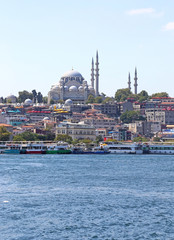 Fototapeta na wymiar Bosphorus scenery at Istanbul Turkey