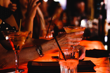 martini craft cocktail bar