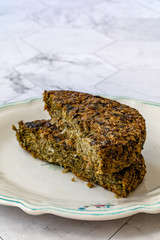 Turkish Karadeniz Food Anchovy Bread / Hamsi Ekmek / Hamsikoli with Cornflour.