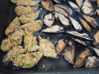 cozze gratinate