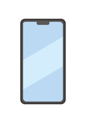 スマートフォンのイラスト