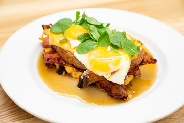 breakfast grilled cheese