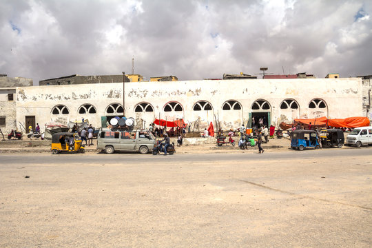 View of Mogadishu, Mogadishu is the capital city of Somalia