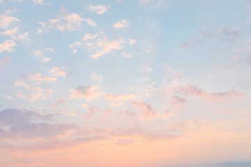 Fototapeta premium Beauty in nature Vanila Sky sunset background, Cloudy abstract background