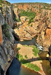 Bourke's Luck Potholes in Graskop, Mpumalanga. South Africa