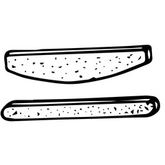 Manicure files, doodle. Hand-drawn vector illustration isolated on white background.
Manicure, pedicure tools and products doodle flat vector illustration set