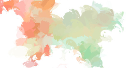 Brushed Painted Abstract Background. Brush stroked painting. Artistic vibrant and colorful wallpaper..