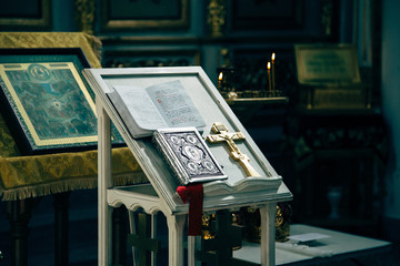 church interior and religious details