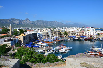 Vue Panoramique Kyrenia Girne Chypre du Nord