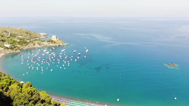 Panoramic view point in italian San Nicola Arcello